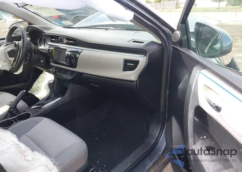 2014 Toyota Corolla Le z USA, uszkodzony, nr VIN 2T1BURHE8EC042012